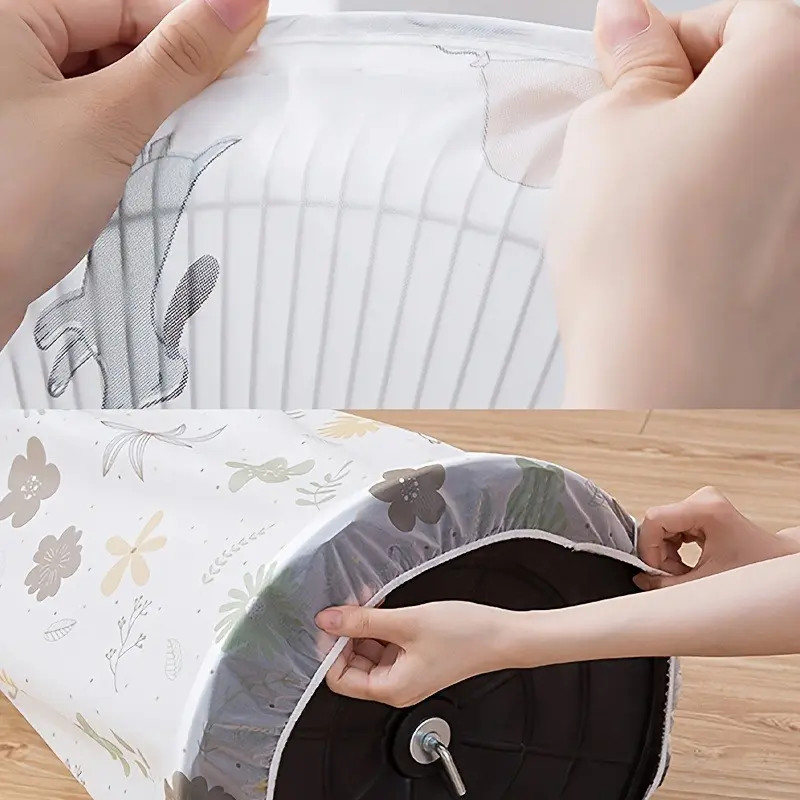 Floor-Standing Fan Cover, dust Cover, Household Vertical All-Inclusive Fan Cover, Universal Thickened dust Protection Cover