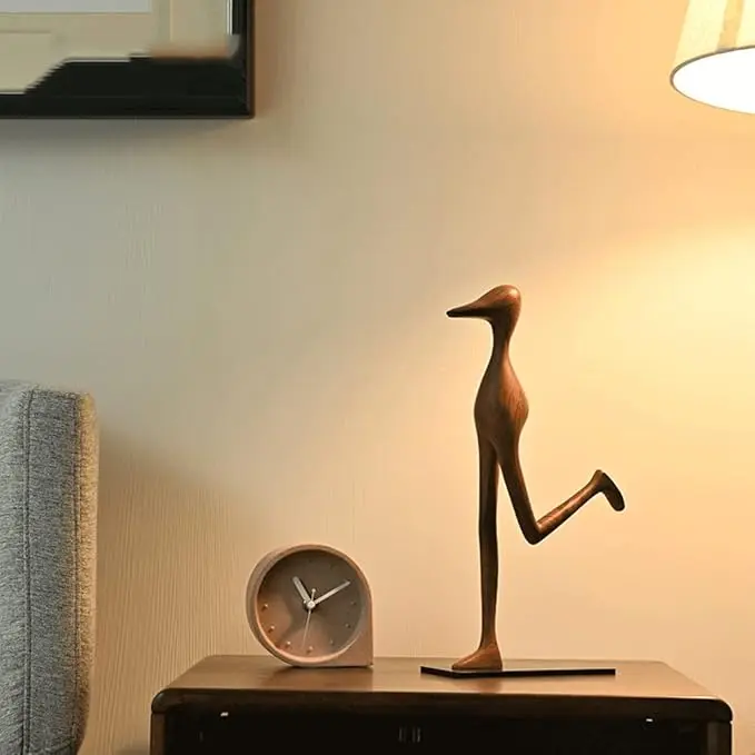 High-end Retro Art Bedside Table Decorations,Resin Statue Animal Resin Crafts Ornaments Home Crafts Decorations Simulation