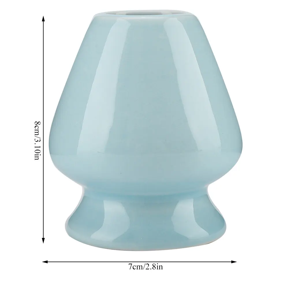 Matcha Whisk Stand Ceramic Holder for Bamboo Matcha Chasen for Tea Set Accessories Whisk Stand Holder Ceramic Whisk Holder