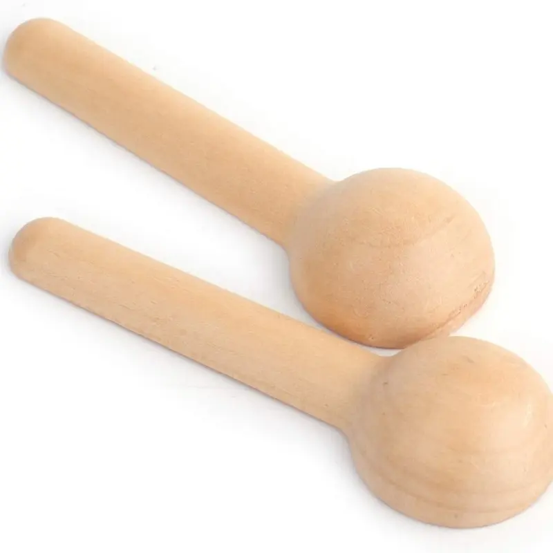 500/1000pcs Kitchen Mini Spoons Honey Coffee Kitchen Cooking Small Wooden Salt Spoons for Spice Jars Tools Measuring Spoons Set
