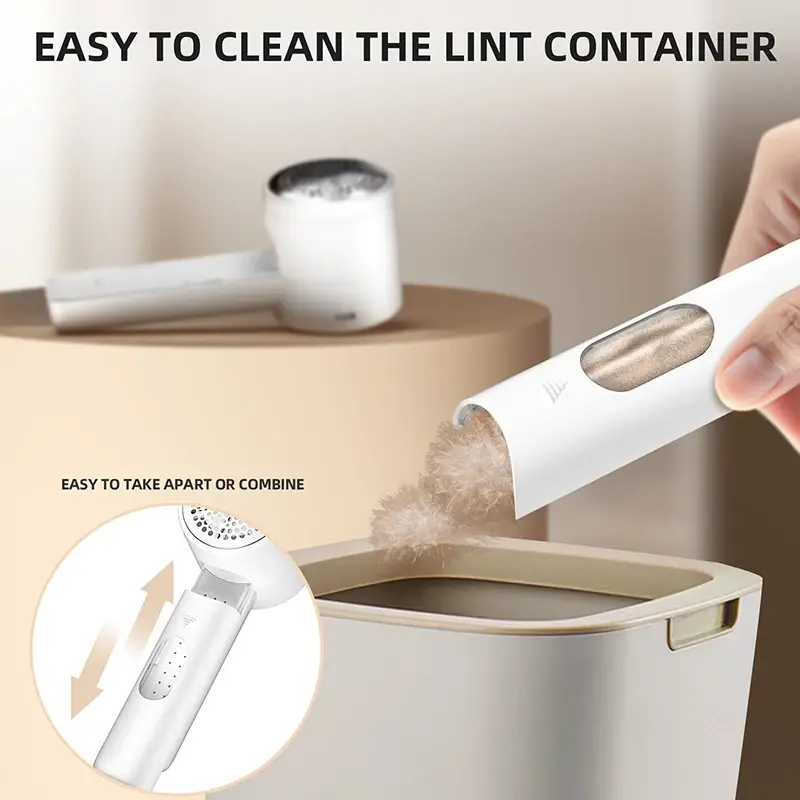 Portable Hair Ball Trimmer Wireless Electric Hair Removal Digital Display USB Charging 3speed Adjustment Clothing Shaver Machine