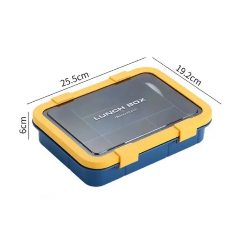 Large Capacity Bento Box Children's Lunch Box for Sushi Fruit Leakproof Lunchbox School Office Food Storage Container Tableware