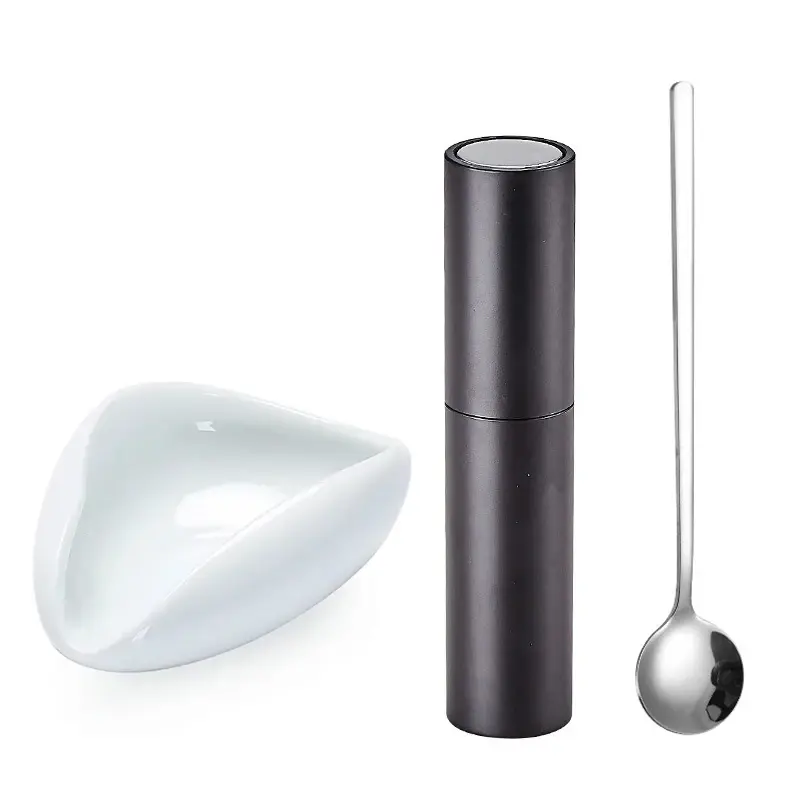 Coffee Bean Spray Bottle Atomizing Spray Bottle and Beans Dosing Cup Trays Set Portable Humidifier Powder Barista Accessories