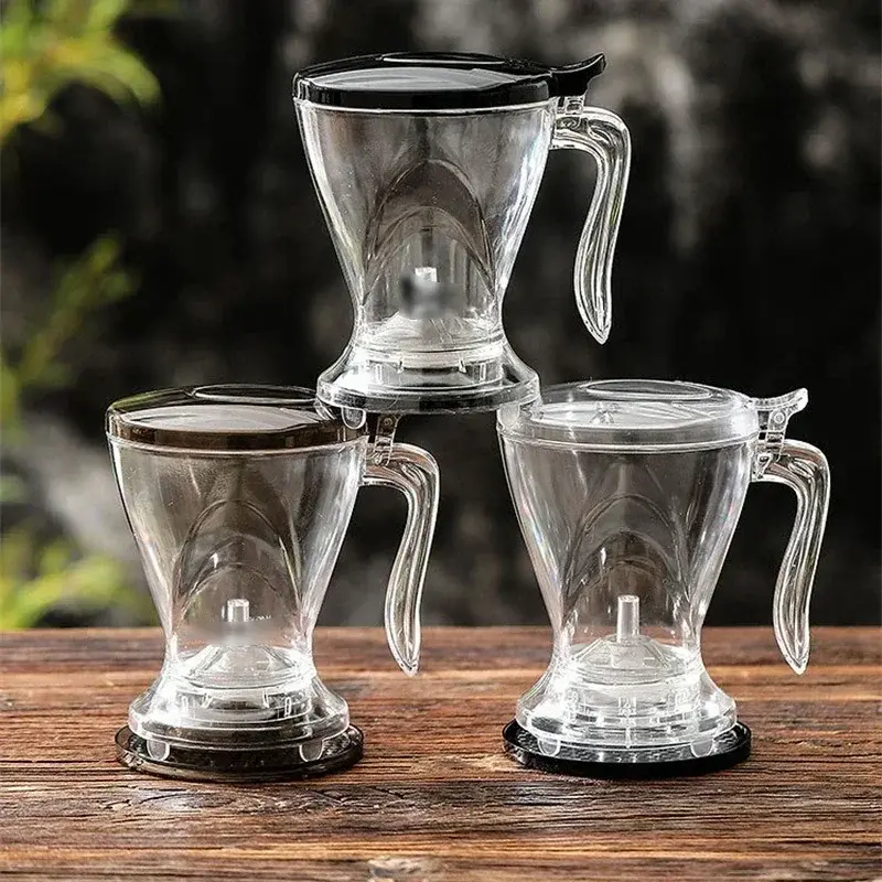 Large-capacity Coffee Filter Cup Tea Infuser Reusable Hand Brew Drip Coffee Tool Tea Tools with Lid Espresso Pot  Ice Drinkware