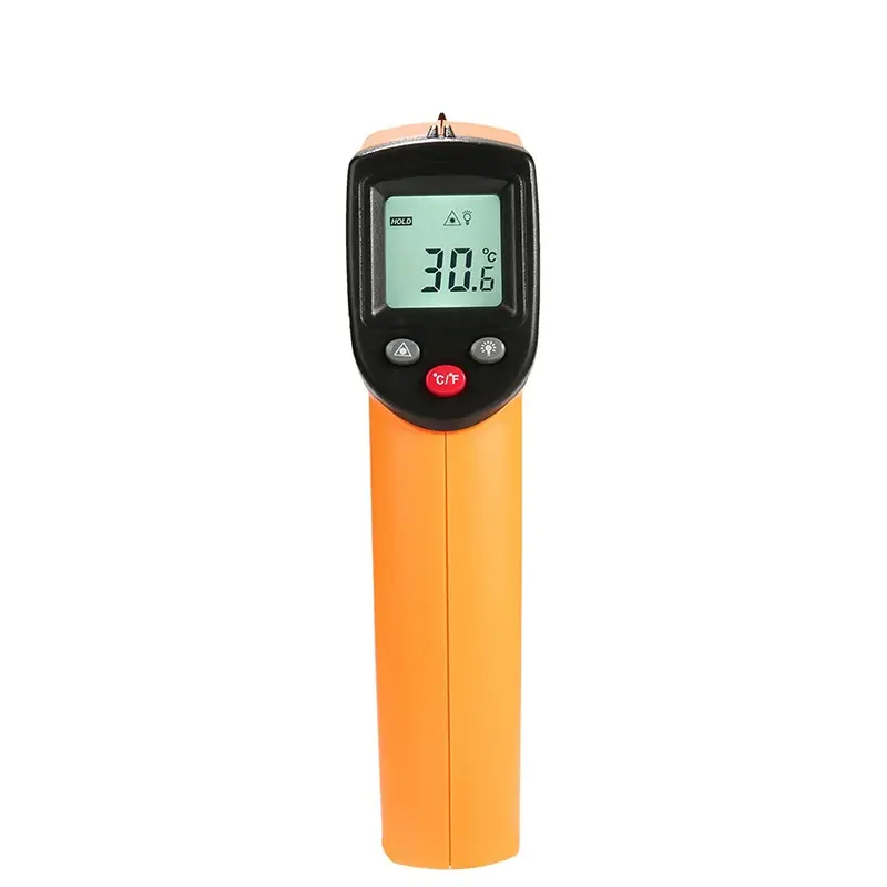 Infrared Thermometer Handheld Heat Temperature Tester Non-Contact Pyrometer Oil Temperature Thermometer Home Instrument Tool