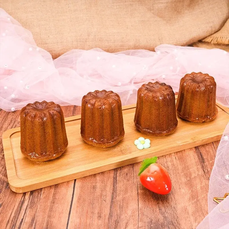 6/9/12 Holes Cake Mould Carbon Steel Bakeware Mini Cake Pan Cannelés Muffin Cupcake Molds Dessert Baking Tool Home Kitchen Cook