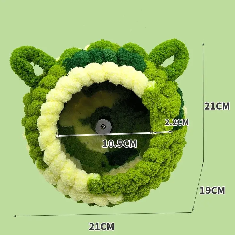 1 Pcs Warm Bird Nest Winter House Hanging Hammock Cage Accessories Plush Hideaway for Parrot Hummingbird Decoration Bird Cages
