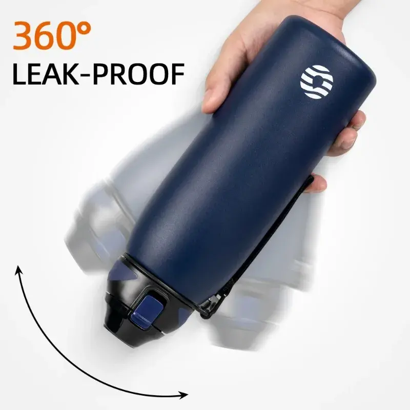 FEIJIAN Water Bottle Vacuum Sports Bottle Warm and Cold Drink Stainless Steel Large Capacity Vacuum Flask Portable Drinkware