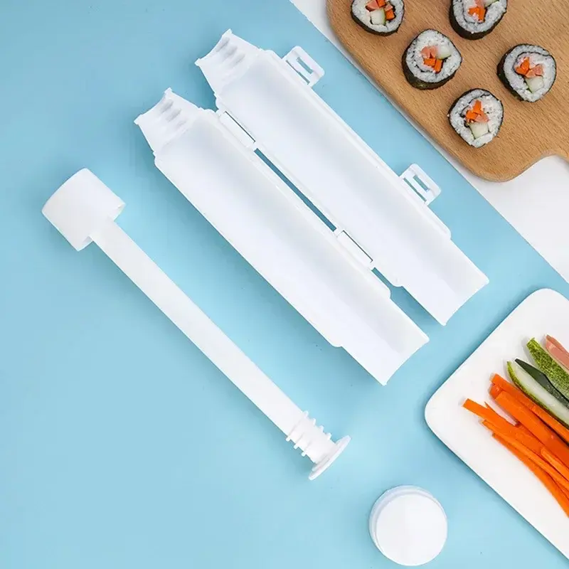 Sushi Making Mould Cylinder Shaped Sushi Tools DIY Mold Creativity Children Bento Accessories Household Kitchen Sushi Gadgets