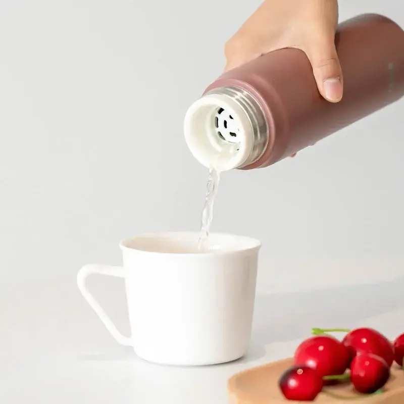 360/500ML Stainless Steel Insulated Cup Portable Water Bottle Coffee Cups Leak Proof Home Office Travel Water Cup Vacuum Flask