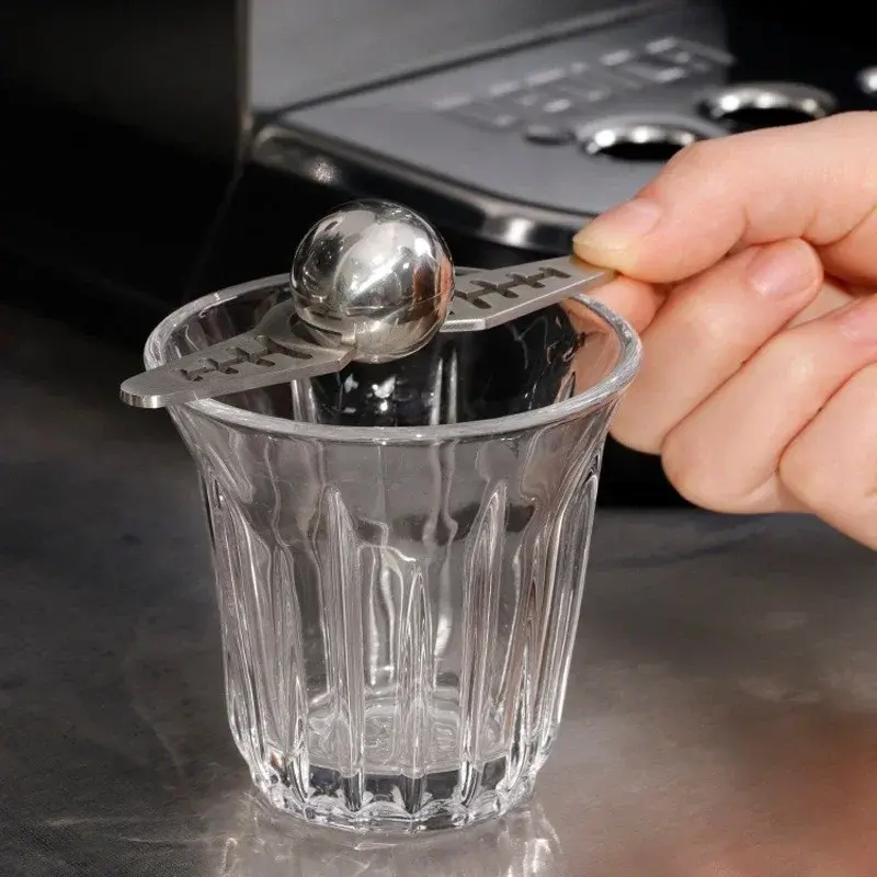 Coffee Frozen Ball for Espresso Coffee Reusable Stainless Steel Ice Balls Coffee Cooling Flavor Enhancer Coffee Tool Kitchen