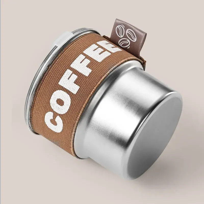 Stainless Steel Coffee Cup with Lid Mug Insulated Breakfast Milk Tea Cup Heat-Resistant Cup Leakproof Portable Water Cup Gift