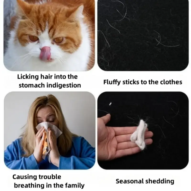 Pet Comb Removes Mucus Crust Small Lice Flea Combs Dogs Cleaning Tool Cat Grooming Tools Non-slip Beauty Brush Pet Accessories