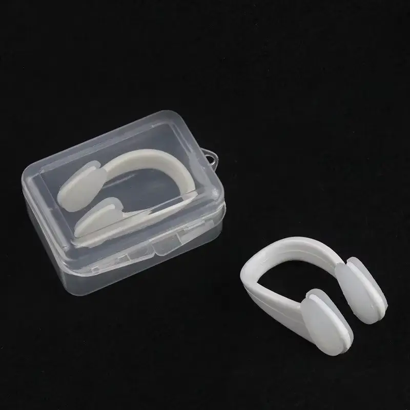 Silicone Waterproof Swimming Nose Clip for Adult Children Universal Swimming Training Anti-choking Nasal Congestion Equipment