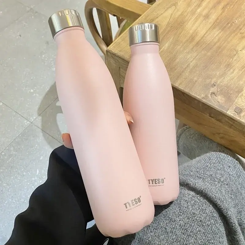 304 Stainless Steel Thermos Bottle Large Capacity Coffee Cups Portable Outdoor Climbing Car Water Bottle Vacuum Flask 750/1000ML