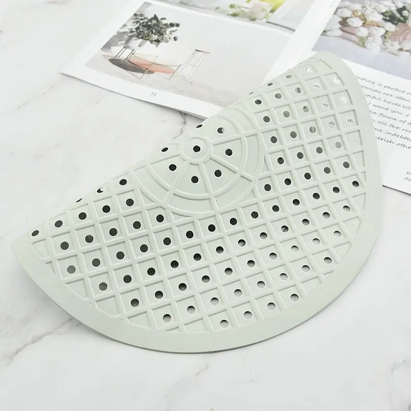 1Pcs Drain Pad Square Rectangle Rubber Tableware Mat Kitchen Sink Water Filter Mats ​Non Slip Heat Insulation Home Accessories