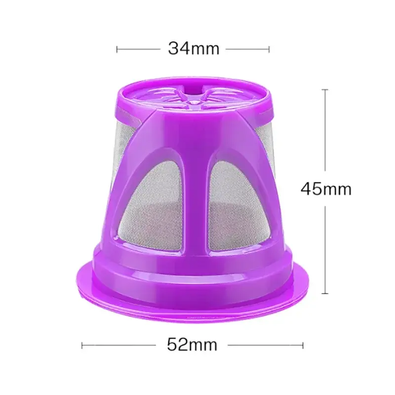 1/2Pcs Coffee Filter Cup Reusable Capsules Coffee Filter Baskets Cafe Machine Accessories Easy To Clean Household Kitchen Tools
