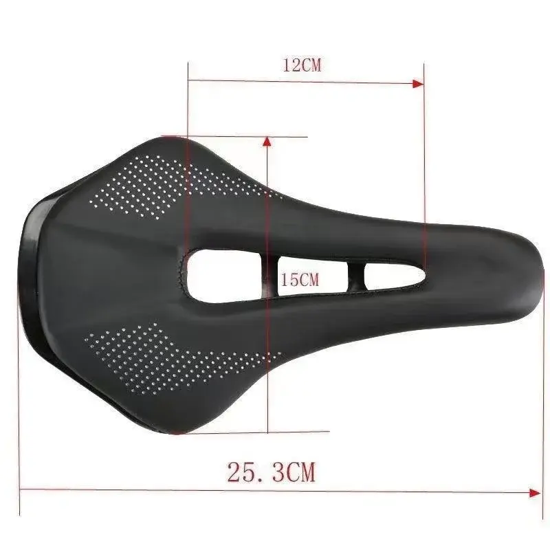 Special Mountain Road Bicycle Saddle Riding Cushion Hollow Breathable Bicycle Riding Accessory Ultra-light Bicycle Seat Parts