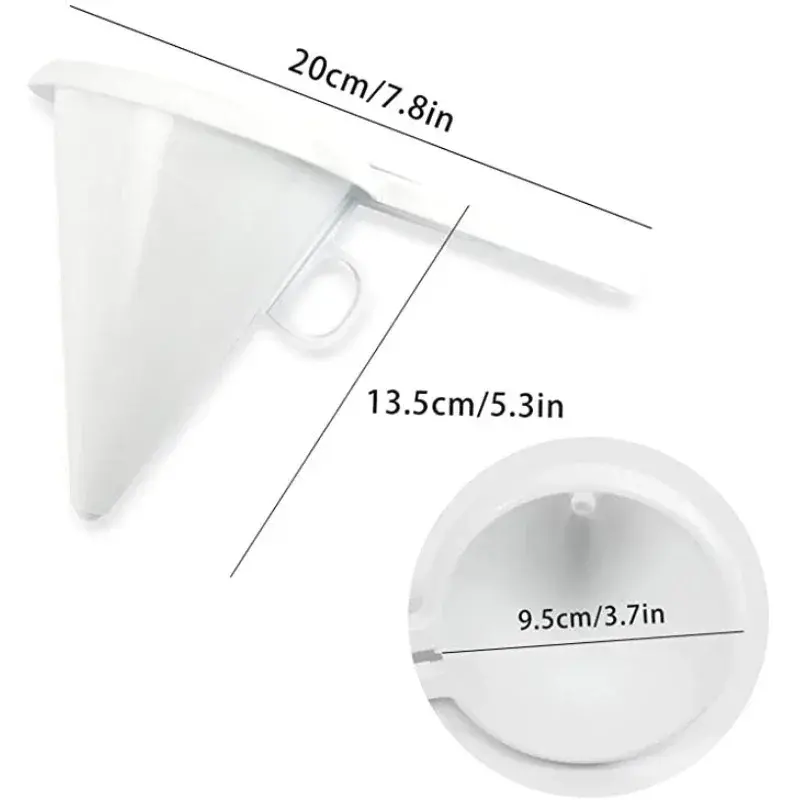 Adjustable Hand-held Baking Cream Portion Funnel Batter Chocolate Liquid Dispenser Useful Things for Kitchen Accessories Utensil