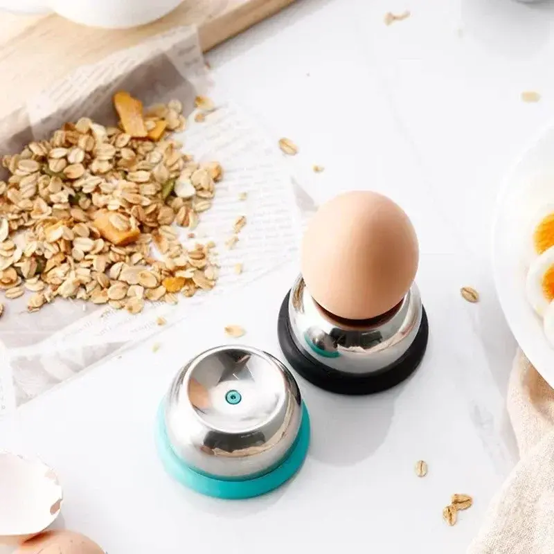 1Pcs Egg Piercer Manual Hole Puncher 304 Stainless Steel Needle Plastic Base  Bakery Piercing Gadgets Home Kitchen Baking Tools