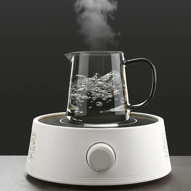PIGE HOME 350/750ml Heat-resistant Glass Tea Cup Fair Mug Tea Brewer Flower Tea Kettle Drinking Cup Eagle Mouth Kung Fu Tea Ware