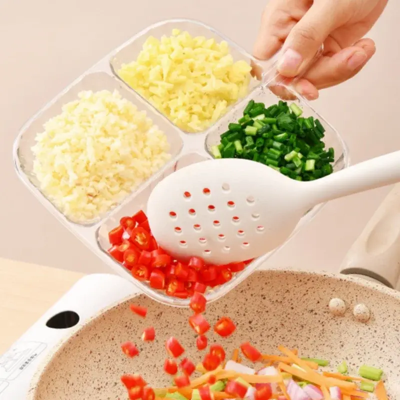 Dried Fruit Plate 4 Grids Snack Dish Candy Nuts Household Plastic Tray Dessert Trays Dinner Plate Tableware Kitchen Gadgets