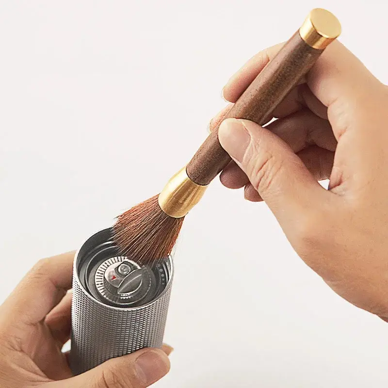 Coffee Grinder Brush Espresso Accessories Coffee Powder Brush Coffee Machine Cleaning Brush Kitchen Barista Tool Long Handle