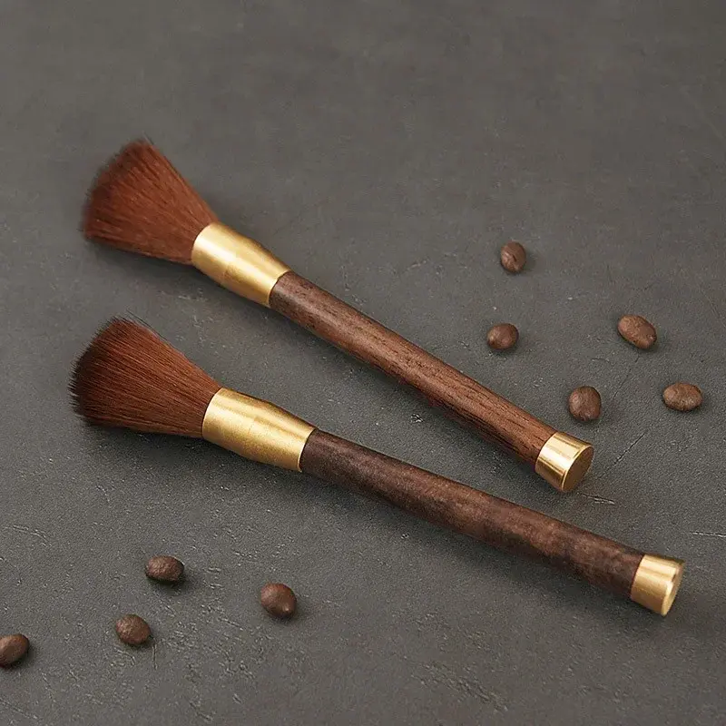 Coffee Grinder Brush Espresso Accessories Coffee Powder Brush Coffee Machine Cleaning Brush Kitchen Barista Tool Long Handle