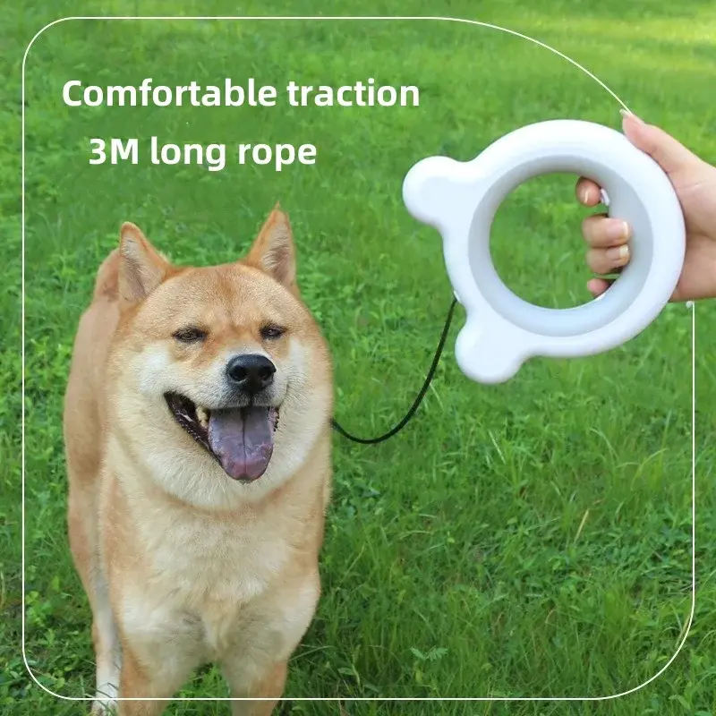 Pet Traction Rope Retractable Leash Rotatable 3M Comfort Dog Leash 90kg Pulling Force Accessories for Cats Dogs Pet Supplies