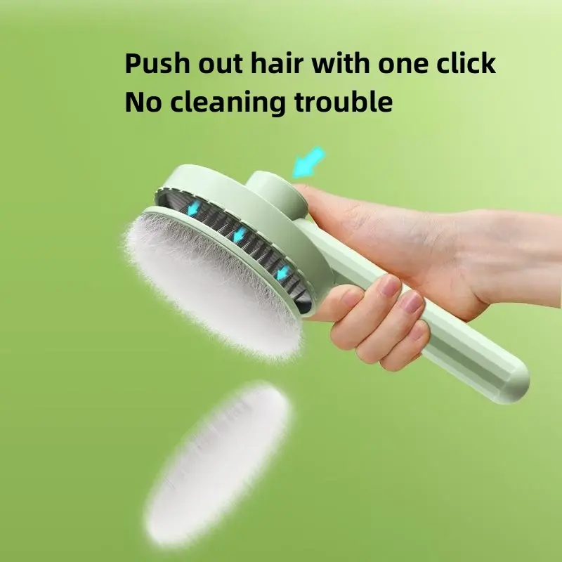 Pet Comb Pet Cleaning Brush Cat Dog Grooming Tool Pets Hair Floating Removal Comb Massager Puppy Kitten Grooming Accessories