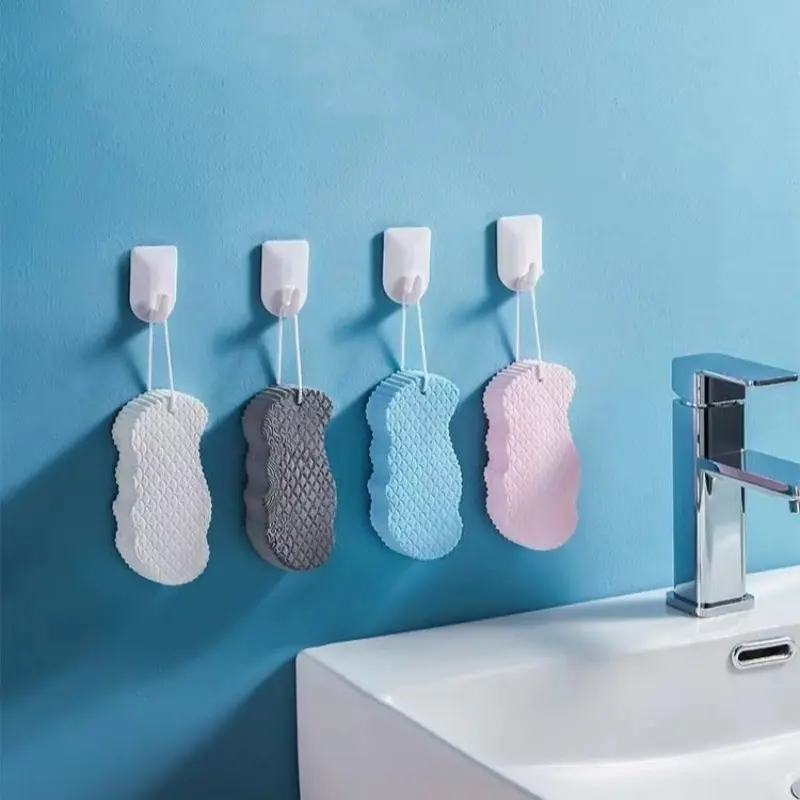 Bath Sponge Body Peeling Dead Skin Exfoliating Massager Cleaning Tools Bath Brush Reusable Scrubbing Tool Home Bathroom Supplies