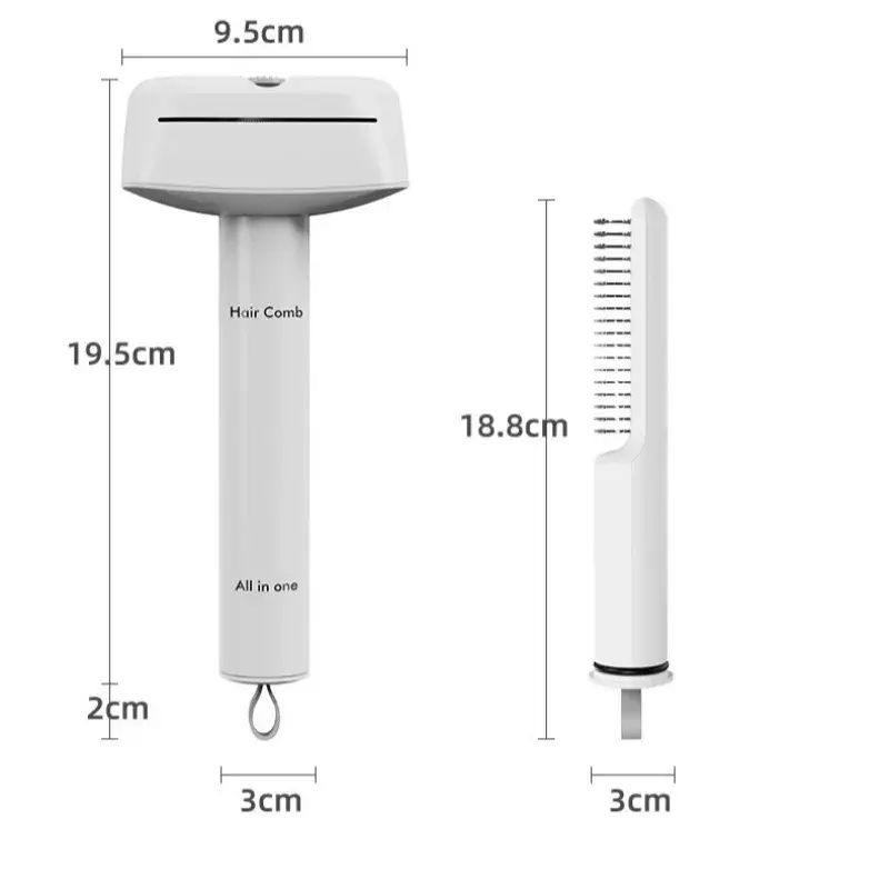 3-IN-1 Pet Comb Thin To Open Hair Cat Brush Rake Puppy Grooming Tools Undercoat Shedding Flying Hair Gently Removes Undercoat