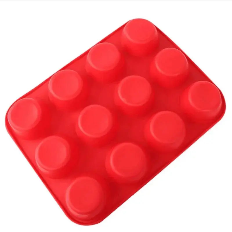 Silicone Cake Mold Cookies Cupcake Bakeware Pan Mould Mini Muffin Cup Molds Baking Tools Non-stick Mould Kitchen Accessories