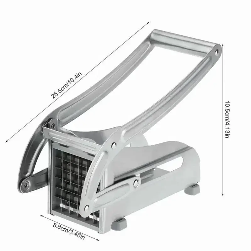 Stainless Steel Manual Potato Cutter Multifunctional Cutting Machine French Fry Cutter Fruit Vegetable Chopper Kitchen Gadgets
