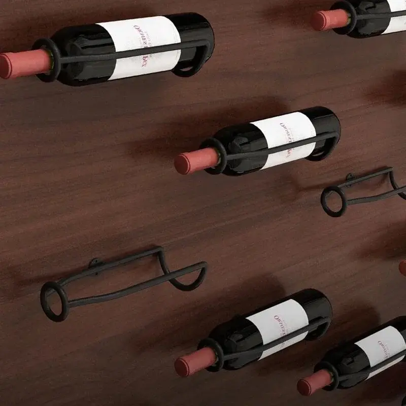 Wall-Mounted Wine Rack European Style Creativity Champagne Beer Wine Showing Stand Home Bar Chateau Decoration Accessories