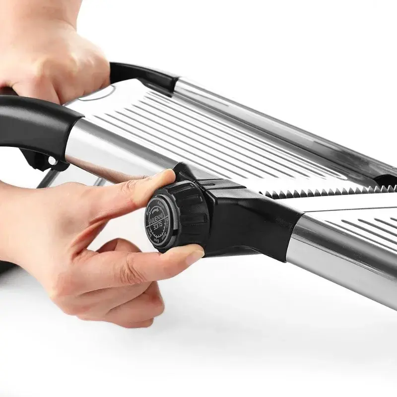 Stainless Steel Vegetable Slicer Multi-function Adjustable Shredded Potatoes Onion Carrot Lemon Cutting Tools Household Gadgets