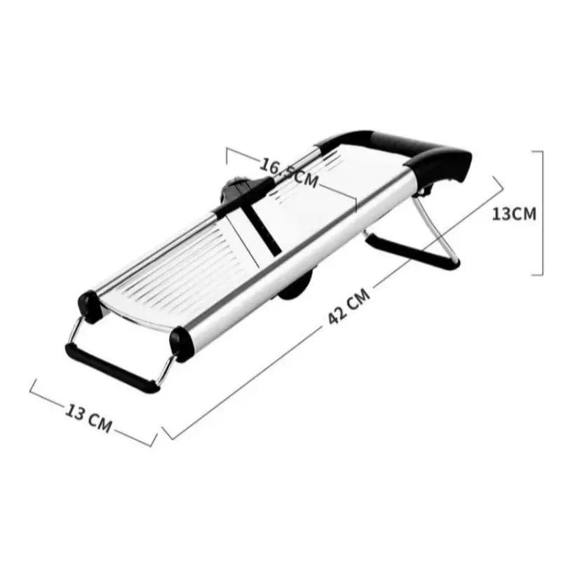 Stainless Steel Vegetable Slicer Multi-function Adjustable Shredded Potatoes Onion Carrot Lemon Cutting Tools Household Gadgets