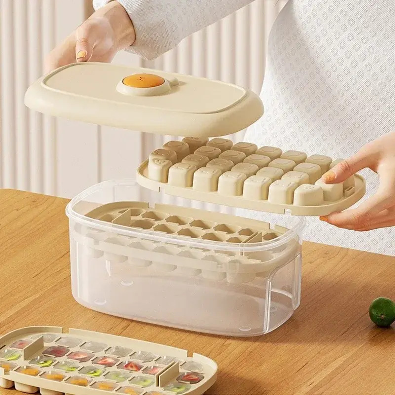 Quick-freeze Ice Moulds Creative Ice Ball Maker Quick Demould Ice Mould Tray Storage Container Home Party Bar Supplies