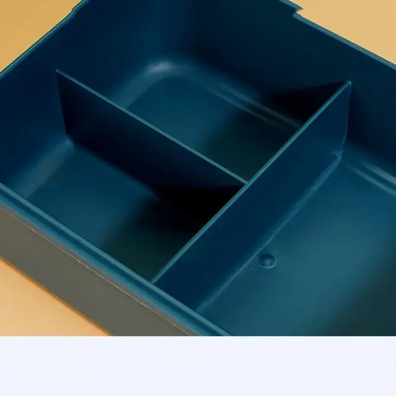 Portable Plastic Lunch Box for Kids School Outdoor Picnic Travel Food Container 3compartment Microwave Heating Bento Boxes