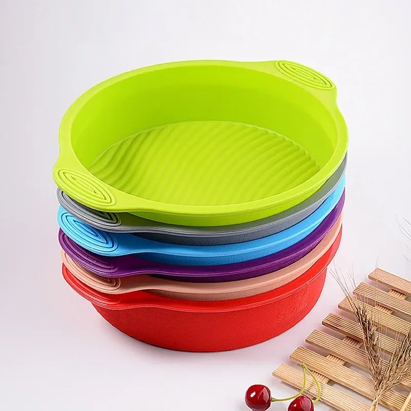 Non-Stick Food Grade Cake Silicone Mold Easy To Demould DIY Cupcake Cookies Fondant Bread Chocolate Mold Baking Tools