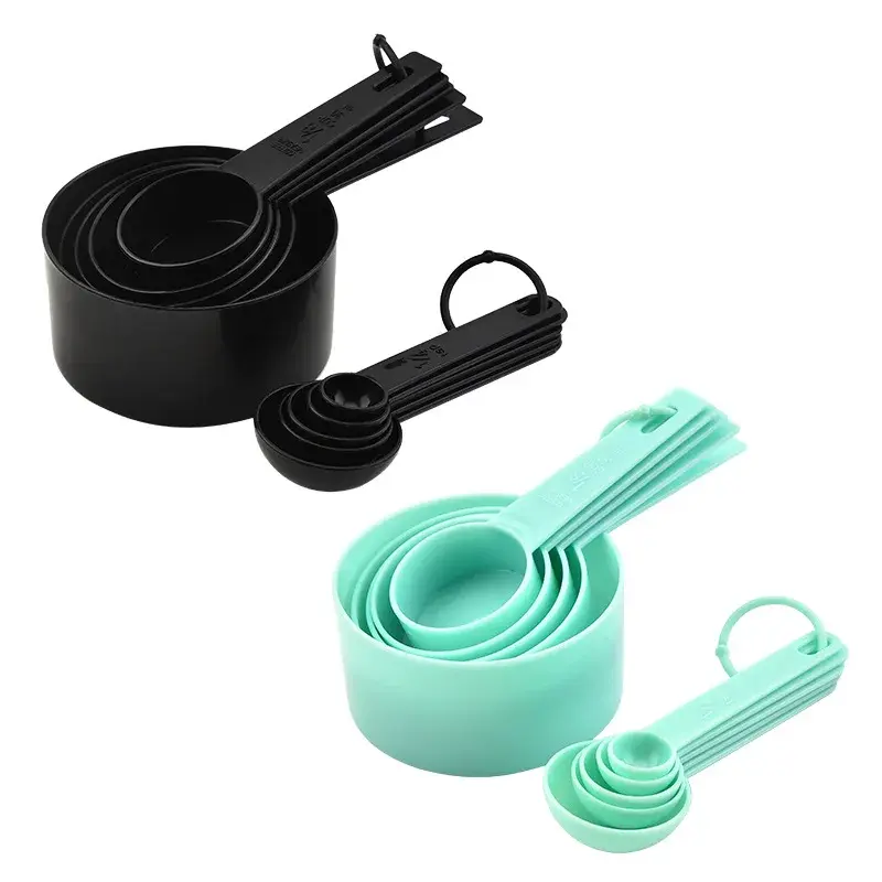 5/10Pcs Measuring Spoon Measuring Cup Multi Purpose Baking Tool DIY Cake Baking Powder Spoon Plastic Handle Kitchen Gadgets