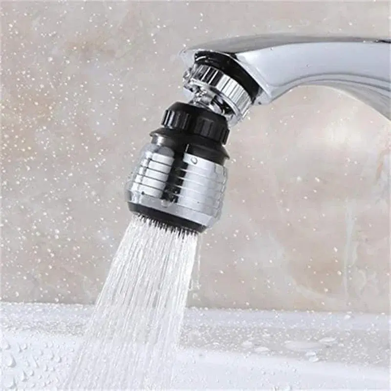 360° Faucet Extender Kitchen Sink Adjustable Faucet Sprayer Anti-splash Dual-mode Water-saving Pressurizer Home Kitchen Gadgets