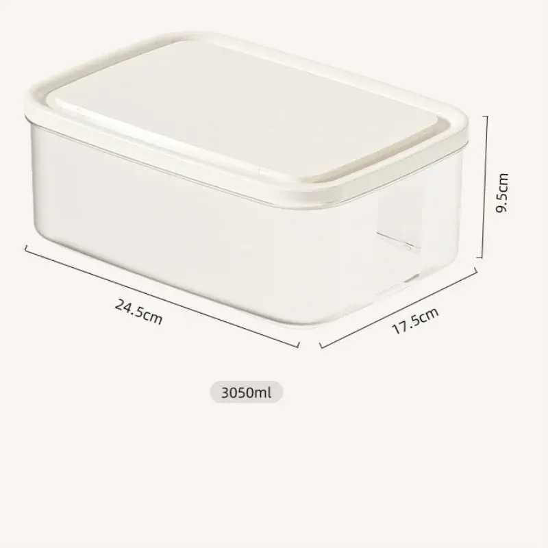 Fridge Storage Box Food Fresh Refrigerator Organizer Bins Household Fruit Spice Food Container Transparent Box Kitchen Storage