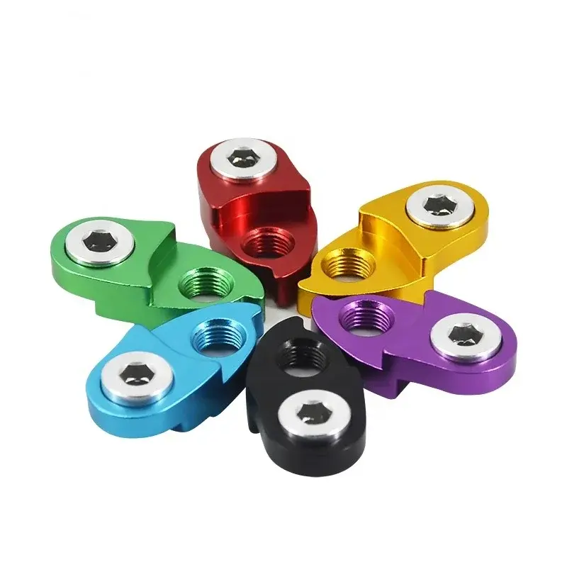Bicycle Rear Bike Rear Derailleur Hanger Extension Aluminum Extender MTB Road Bicycle Mountain Cycling Frame Gear Tailhook Parts