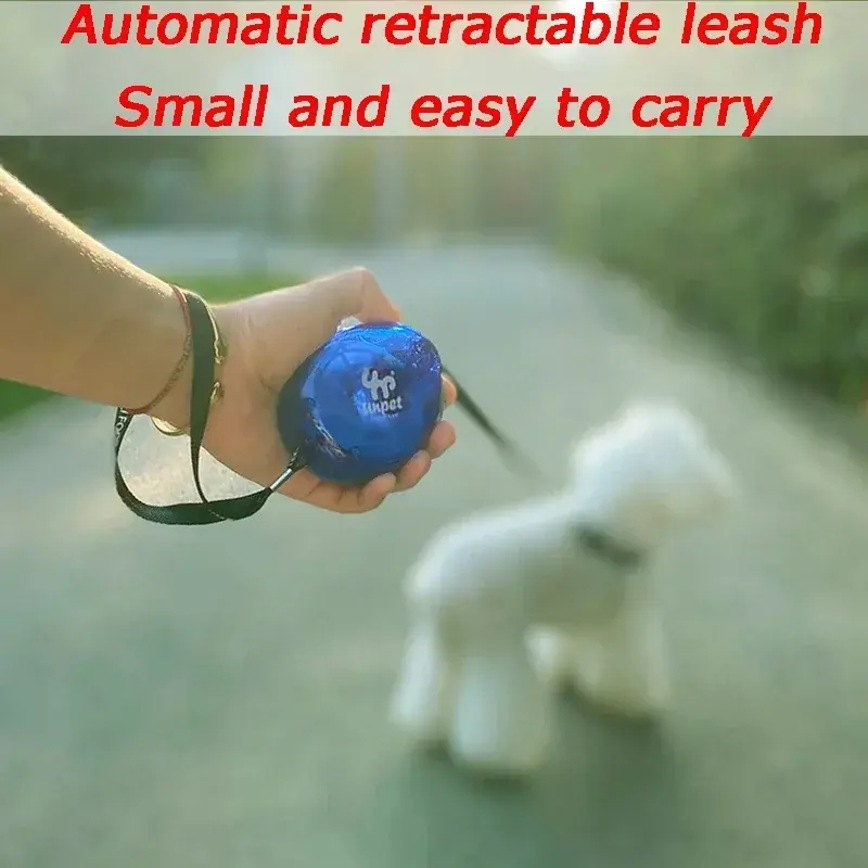 Retractable Dog Leash Automatic Extending Pet Leash Dog Walking Running Lead Cats Puppy Traction Chain Durable Pet Accessories