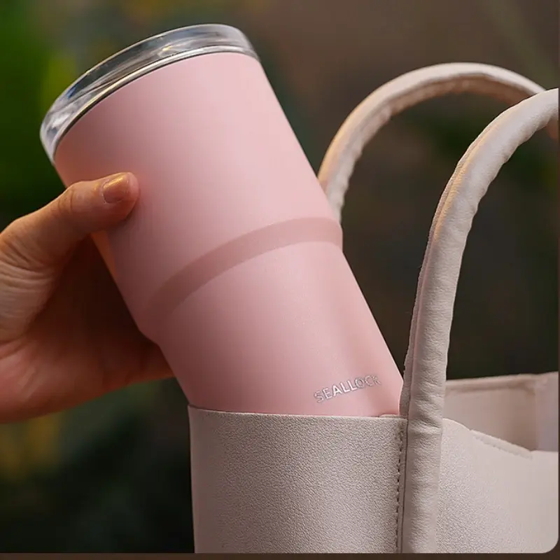 Coffee Cup With Double-Layer Insulation And Cold Insulation Thermos Milky Mug Thermos Water Bottle Stainless Steel Vacuum Jug