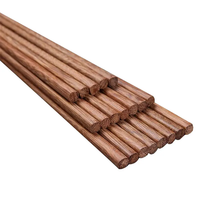 10 Pairs New Natural Rosewood Chopsticks Reusable Healthy Chinese Wooden Chop Sticks Sushi Food Stick Tableware Kitchen Utensils