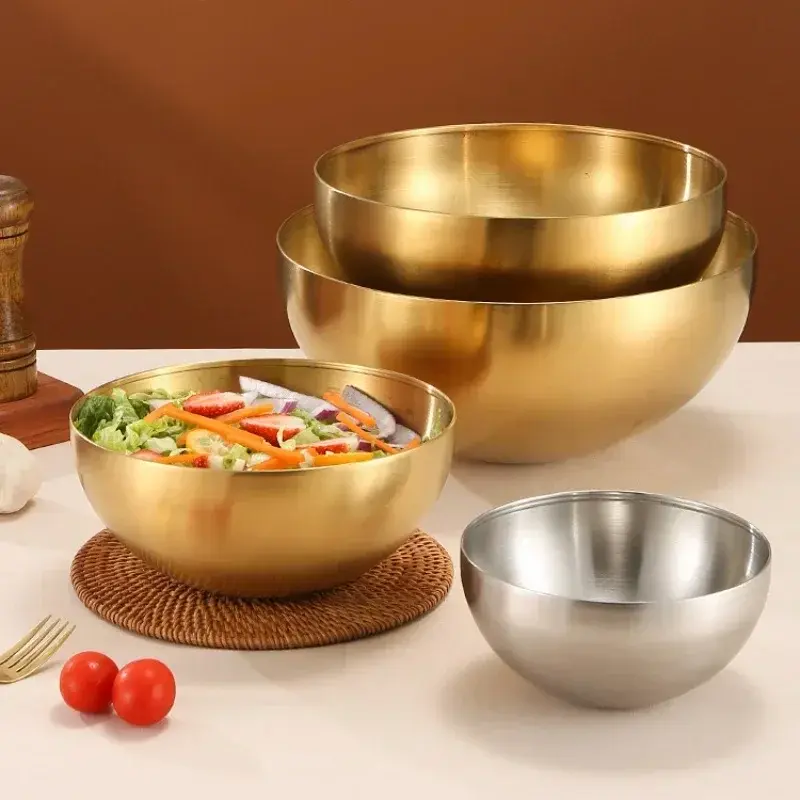 Stainless Steel Gold And Silver Sauce Dishes Appetizer Seasoning Serving Dishes Sets Tray Spice Plates Kitchen Tableware