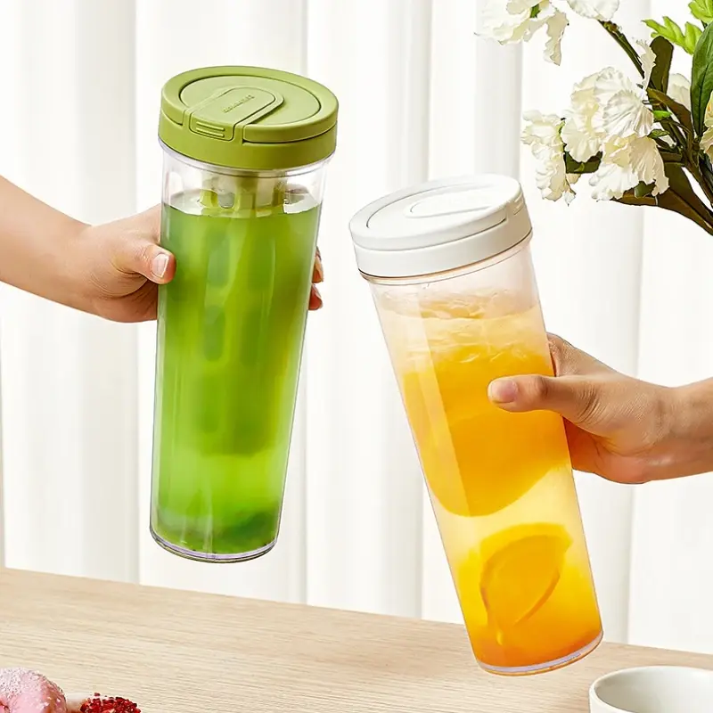 1L Airtight Cold Brew Iced Coffee Maker and Tea Infuser Glass Carafe with Removable Safe Pp Material Filter Gift Cleaning Brush