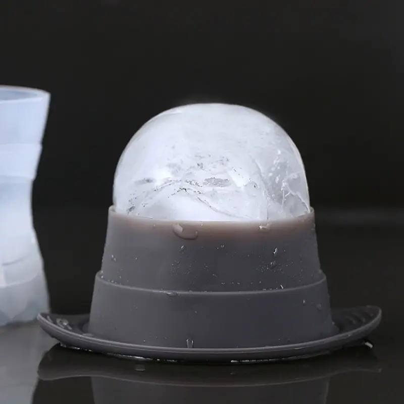 6/3pcs Silicone Ice Maker Food Grade Sphere Ice Mold Stackable Slow Melting Ice Ball for Whiskey Quick Freezer Kitchen Gadgets